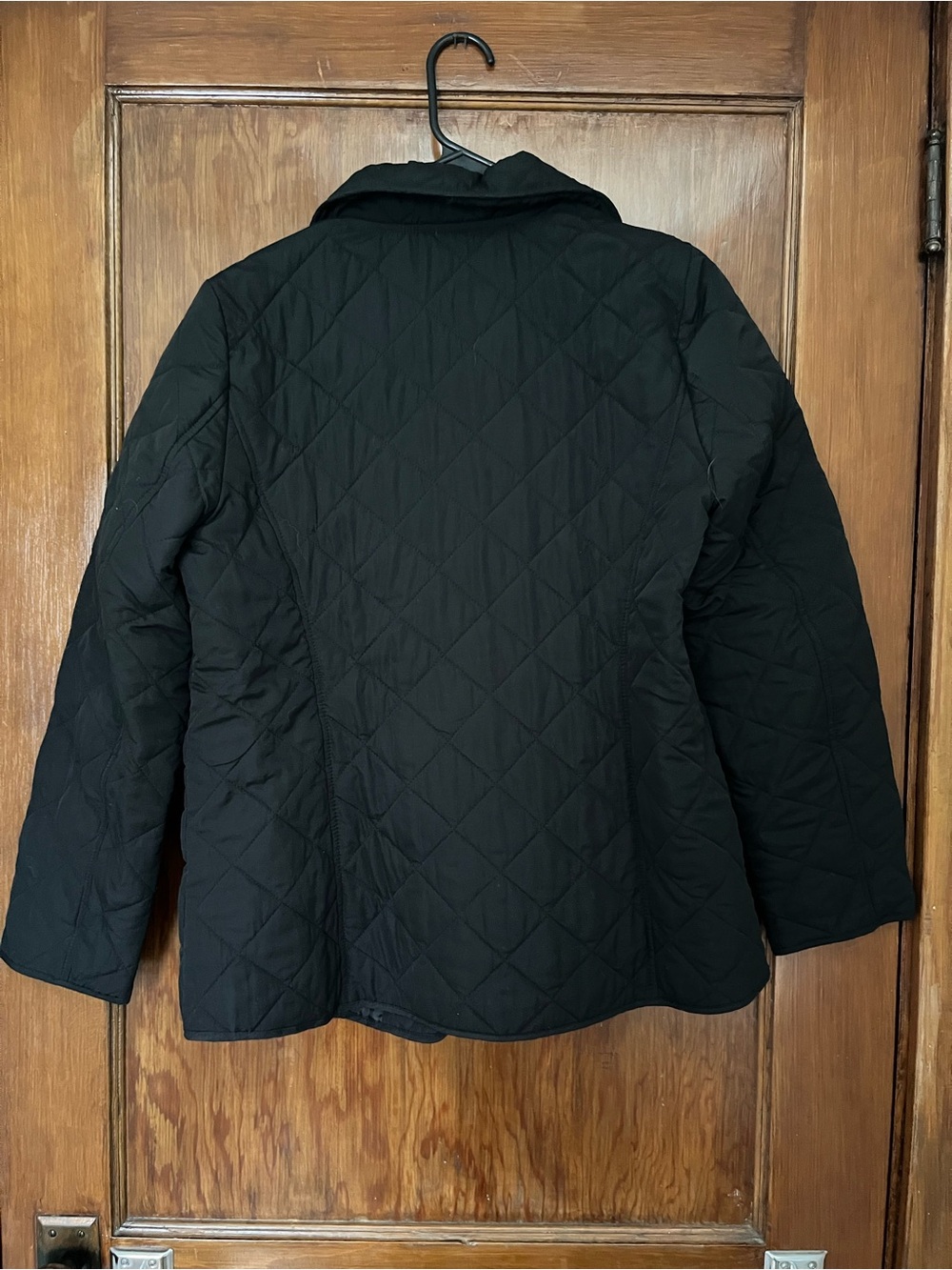 J. Jill Black Quilted Puffer Jacket - Picture 5 of 5